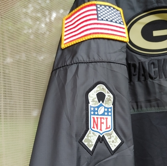 Nike salute to service jacket size medium Green Bay Packers NWT - Picture 4 of 10